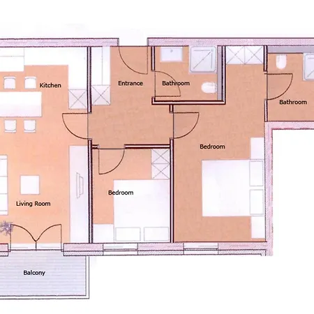 Appartement Charming With Alps View